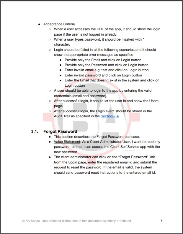 SRS Example Doc Preview 6
